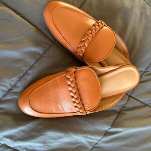 🤍🤍 3/20 BUNDLE DEAL Women's Tan Loafers with Braided Detail